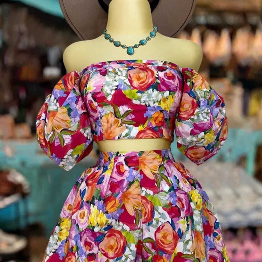 2 Piece Flower Set